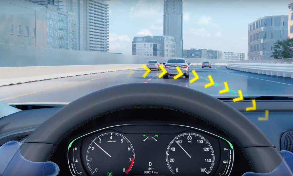 Système d'assistance au maintien de voie (LKAS)